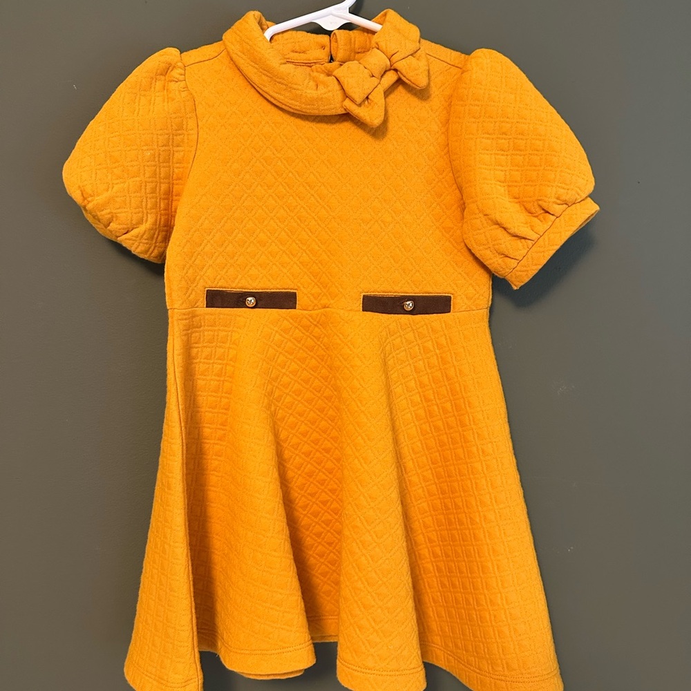 Janie and Jack West Side Quilted Kids Dress 3T